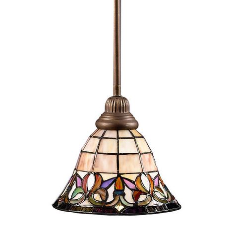 Zoomed Portfolio Art Nouveau Bronze Flora Mini Pendant Light With Style Shade Images Lights Portfolio Art Nouveau Bronze Flora Mini, Portfolio Mini Pendant Light Shades