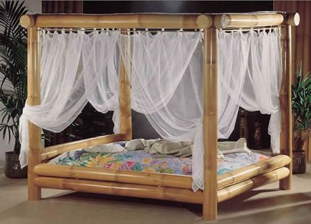 4 Poster Bed Canopy Bed Bamboo Bed Four Post Bamboo Beds Canopy
