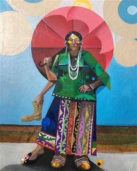 Permanent Collection United Indians Of All Tribes Foundation Native American Artists Star Art Art Gallery