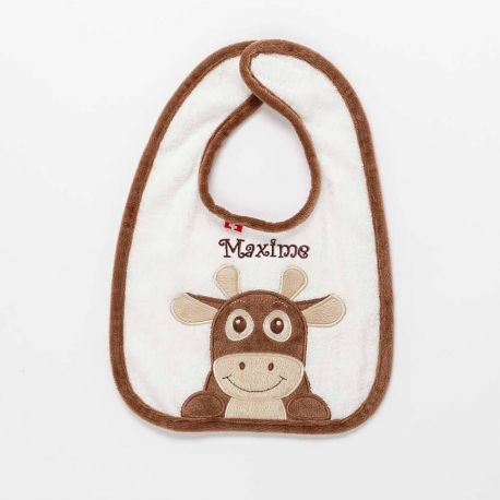 Gardez Sake Mignon alimentation Dribble Mousseline Personnalisé Bébé Nom bavoir bébé