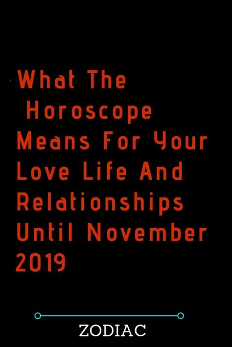 Love relationship astrology horoscope