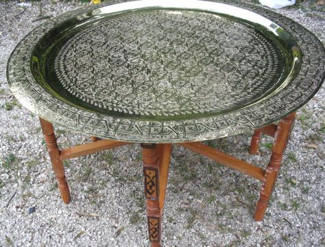 Table Basse Plateau Oriental