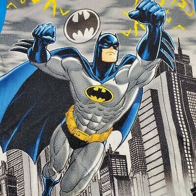 NWT Boy/'s Sz 4-5 Batman Flannel Pajamas NEW