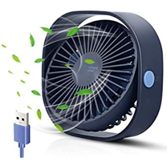 Wakana Ventilador USB Coche Mini Ventilador Silencioso 12V Wakana Ventilador USB Coche Mini Ventilador Silencioso 12V