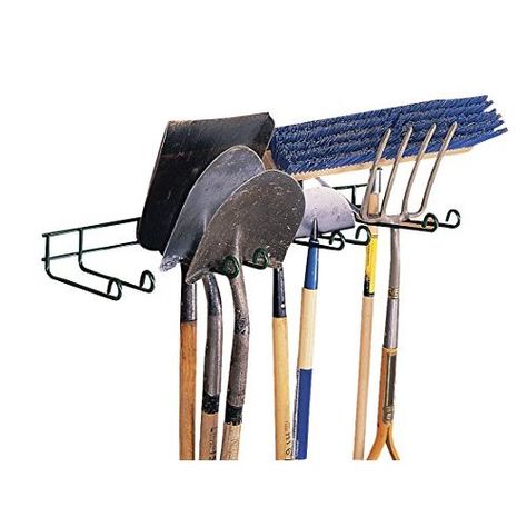 Platinum Suncast 2 Foot Wall Mounted Garage Garden Hand Tool Platinum Suncast 2 Foot Wall Mounted