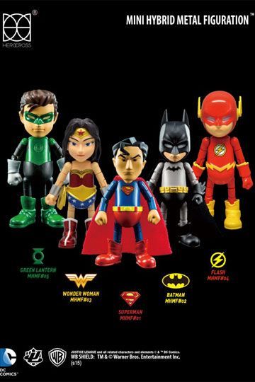 Justice League DC Herocross Action Figure Toy Wonder Woman Superman Batman