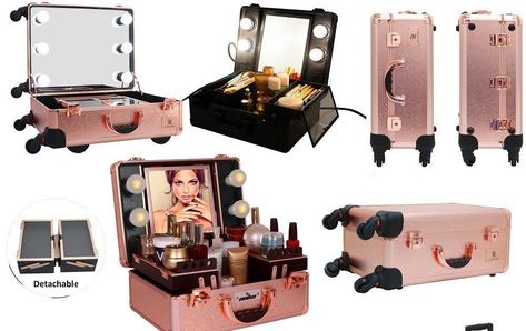 Cool Makeup Bag With Mirror And Lights In 2020 Images - Makeup Train Case With Mirror And Lights Cool Makeup Bag With Mirror And Lights In 2020 Images - Makeup Train Case With Mirror And Lights