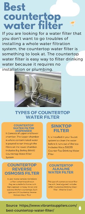 Find Out The Best Countertop Water Filter That You Can Easily