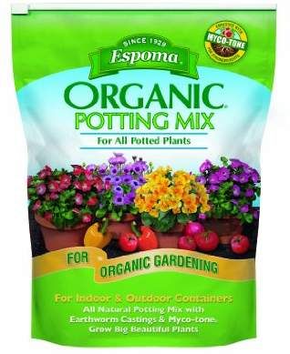 Espoma Ap8 8 Quart Organic Potting Mix Potting Mix Potting Soil