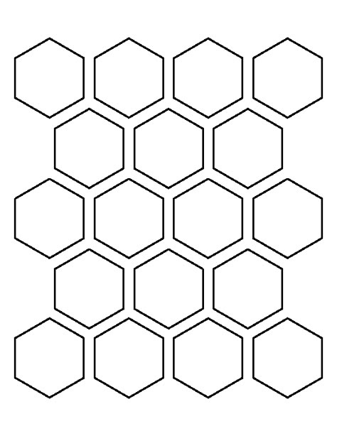 Pinterest photograph regarding Hexagon Printable identify Pinterest