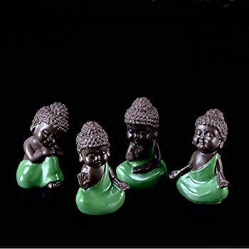 3er Set Bouddha statues figurines de décoration décoration intérieure