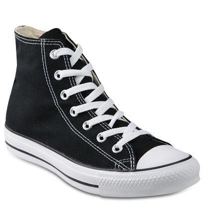 converse haute noir femme promo