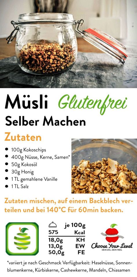 müsli gesund zum abnehmen