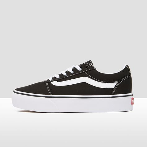 Vans ward platform sneakers zwart/wit dames | Zwart, Zwart ... Vans ward platform sneakers zwart/wit dames | Zwart, Zwart ...