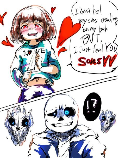 Frans Undertale Gaming Sans X Frisk Comic Undertale Comic Undertale Pictures