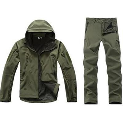 Hot TAD Hunting Outdoor Softshell Military Tactical Jacket Men Waterproof Army