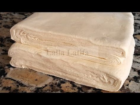 Pate Feuilletee عجين مورق سريع ناجح 100 في 100 Youtube Recettes De Cuisine Recette Pate Feuilletee