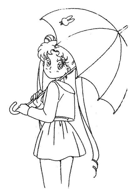 Download Raskraski Sejlor Mun Vk Sailor Moon Coloring Pages Sailor Moon Black And White Black And White Aesthetic