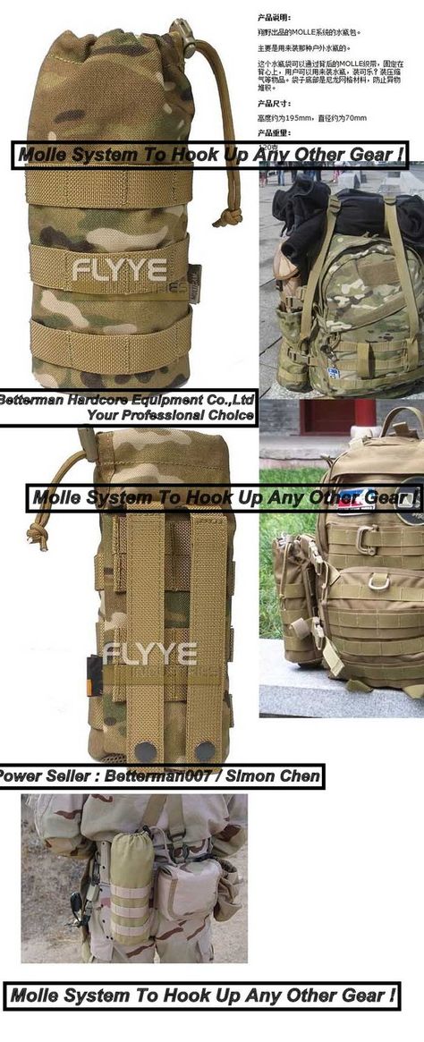 FLYYE Industries Molle Water Bottle Pouch 1000D FLYYE Industries Molle Water Bottle Pouch 1000D