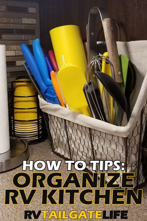 The Best Rv Kitchen And Pantry Must Haves With Images Rv Kitchen Camping Supplies Rv Camping