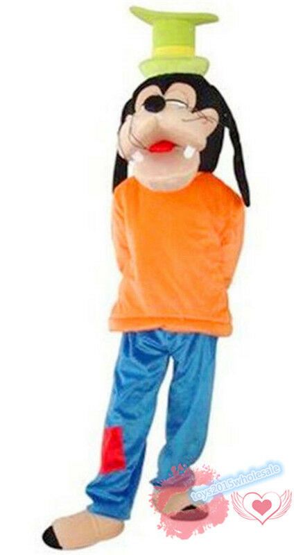New Goofy /& Pluto Mascot Costume Adult Xmas Halloween Cosplay Parade Party Dress