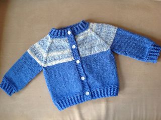 baby boy blue cardigan