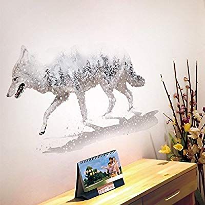 où puis je acheter achats vraiment à l'aise Blanc Neigeux Loup Stickers Muraux PVC Matériel BRICOLAGE ... où puis je acheter achats vraiment à l'aise Blanc Neigeux Loup Stickers Muraux PVC Matériel BRICOLAGE ...