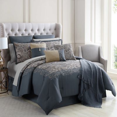 Courtland 14 Piece Comforter Set Bed Bath Beyond King Sets Master Bedroom Courtland 14 Piece Comforter Set Bed, California King Comforter Sets Bed Bath And Beyond
