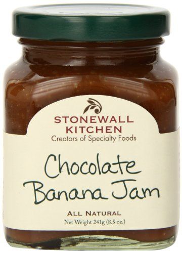 Stonewall Kitchen Jam Chocolate Banana 8 5 Ounce Amazon Grocery Gourmet Food Chocolate Banana Chocolate Drinks Banana Jam