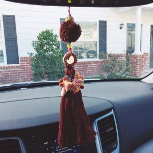 Mother/'s Day Gift Ideas Large Luxe Tassel Pom Pom Charms 10 Bag Purse Charm Ready to Ship Little Luxuries for Women Designer Quality
