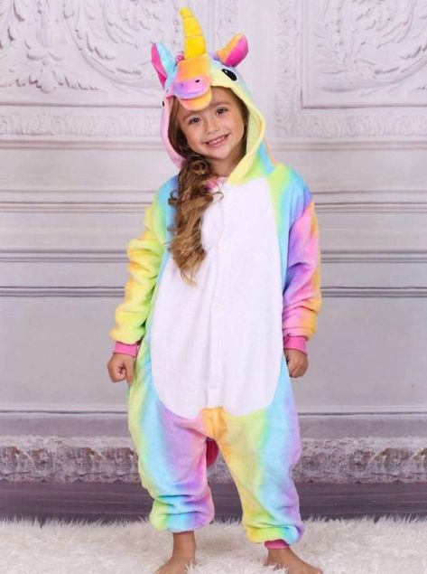 Niñas Ropa jirafa unicornio pijama con Animal de dibujos animados Rosa Licorne mono durmientes Halloween traje-L038 Niñas Ropa jirafa unicornio pijama con Animal de dibujos animados Rosa Licorne mono durmientes Halloween traje-L038