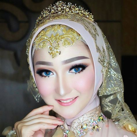 Makeup Vizzily Wardrobe Arsyzara Official Hijab Jatupurwanti Eo Preciouseventplanner Model Chantfelicia Kerudung Pengantin Pengantin Wanita Pengantin