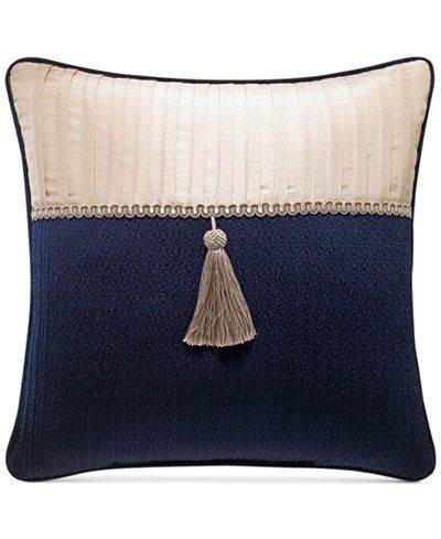Croscill Imperial 16 | Dorm decorative Pure Linen Flagstaff Pillow