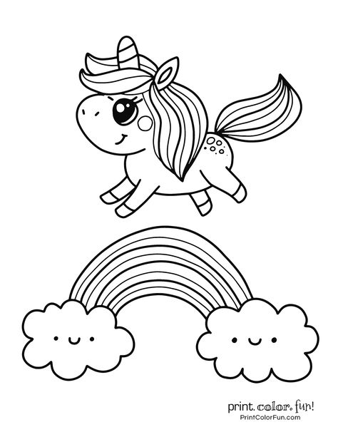 Unicorn Coloring Pages Unicorn Coloring Pages Unicorn Drawing