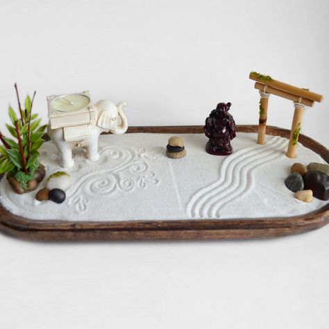 Plaster L 18.5/ x W 18.5/ x H 18/ cm Pajoma 13185/ Zen Garden Buddha Dimensions