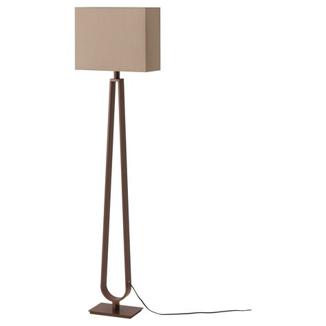 IKEA KLABB Floor lamp light brown IKEA KLABB – Floor Lamp of Light Brown