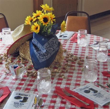 Top 10 Cowboy Party Centerpiece Ideas And Inspiration 6b34b9b025a6d65a2a4dc9ddc6e041db