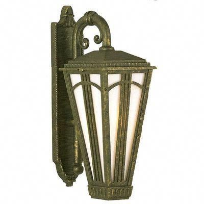 Alcott Hill Petrey 1 Light Outdoor Wall Lantern Finish Old World Lightingoutdoor Outdoor Wall Lantern Wall Lantern Outdoor Walls
