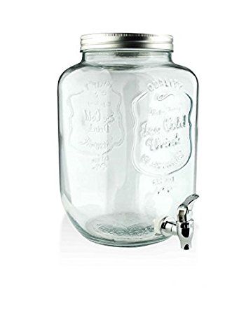 3,5 Liter Getränkespender GLANCE mit Hahn Saftspender Getränke Dispenser Spender 3,5 Liter Getränkespender GLANCE mit Hahn Saftspender Getränke Dispenser Spender