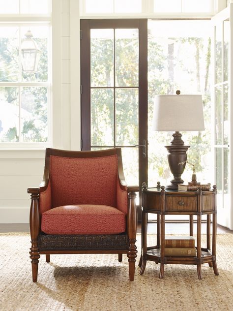 Bali Hai By Tommy Bahama Homeflamingo Octagonal End Table In Bali Hai By Tommy Bahama Homeflamingo Octagonal End Table In