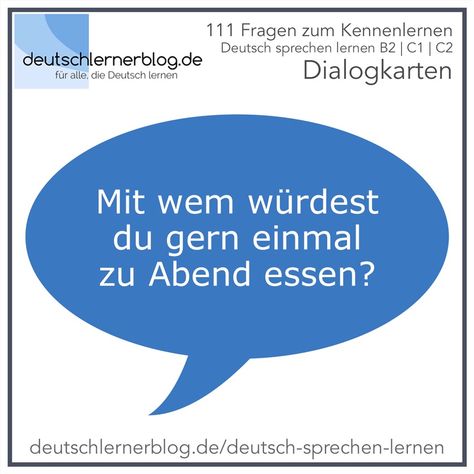 5 fragen zum kennenlernen