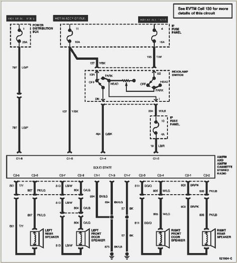 Alternator Wiring Diagram For 99 F150