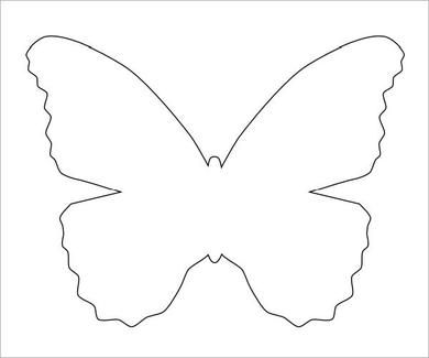 sample butterfly 9 documents in pdf butterfly template free printable sewing patterns butterfly printable