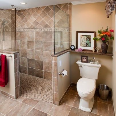 bathroom remodel walk in showers walk in shower design ideas pictures remodel and master bath by ympde accessible shower pinterest showers - Bathroom Tile Ideas Brown bathroom remodel walk in showers walk in shower design ideas pictures remodel and master bath by ympde accessible shower pinterest showers - Bathroom Tile Ideas Brown