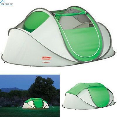 Coleman Pop Up 4 Person Instant Tent coleman 4p instant pop up dome tent