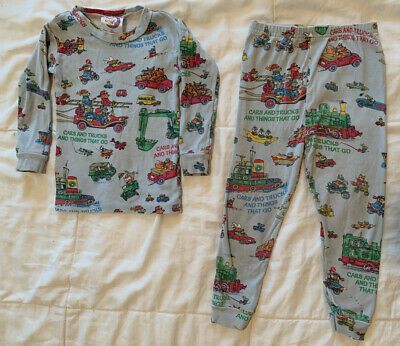 Books to Bed Childrens Richard Scarrys Cars /& Trucks /& Things That Go Pajamas 3T