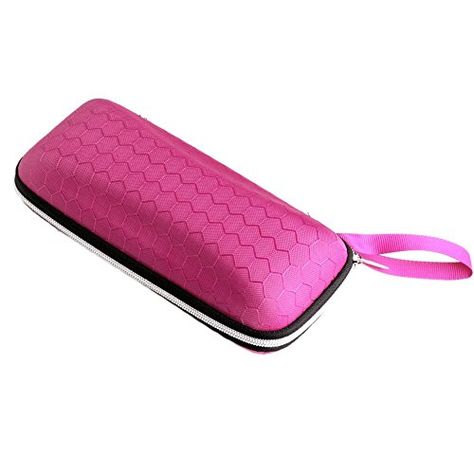 Mimgo Store Protable Rectangle Zipper Sunglasses Hard Eye... https