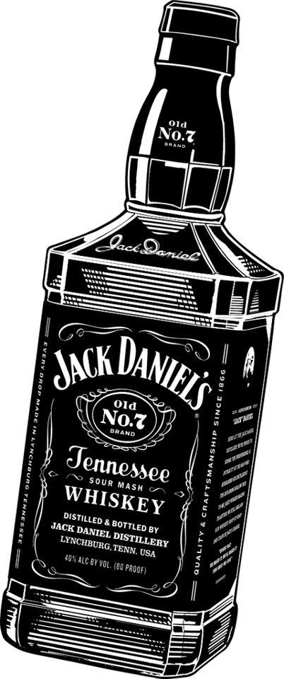 Jack daniels metal stencil