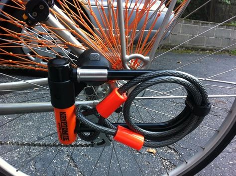 Bike U Lock Bracket That Fits All U Locks Bike Bicycle