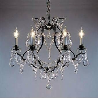 Venetian Style 5 Light Crystal Chandelier Traditional Venetian Style 5 Light Crystal Chandelier Traditional
